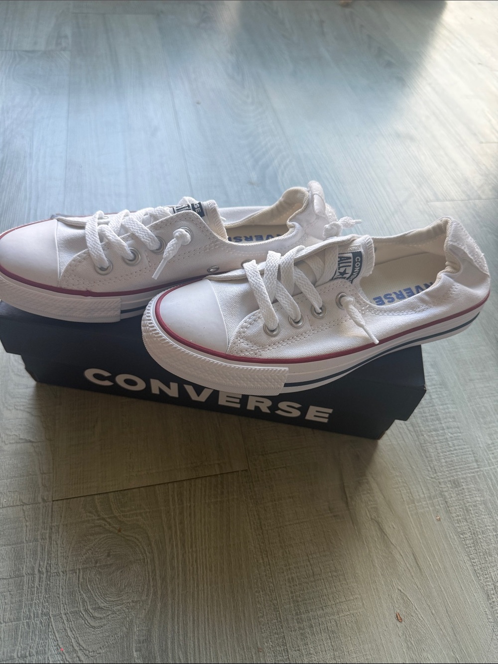 Converse White Shoreline Sneakers